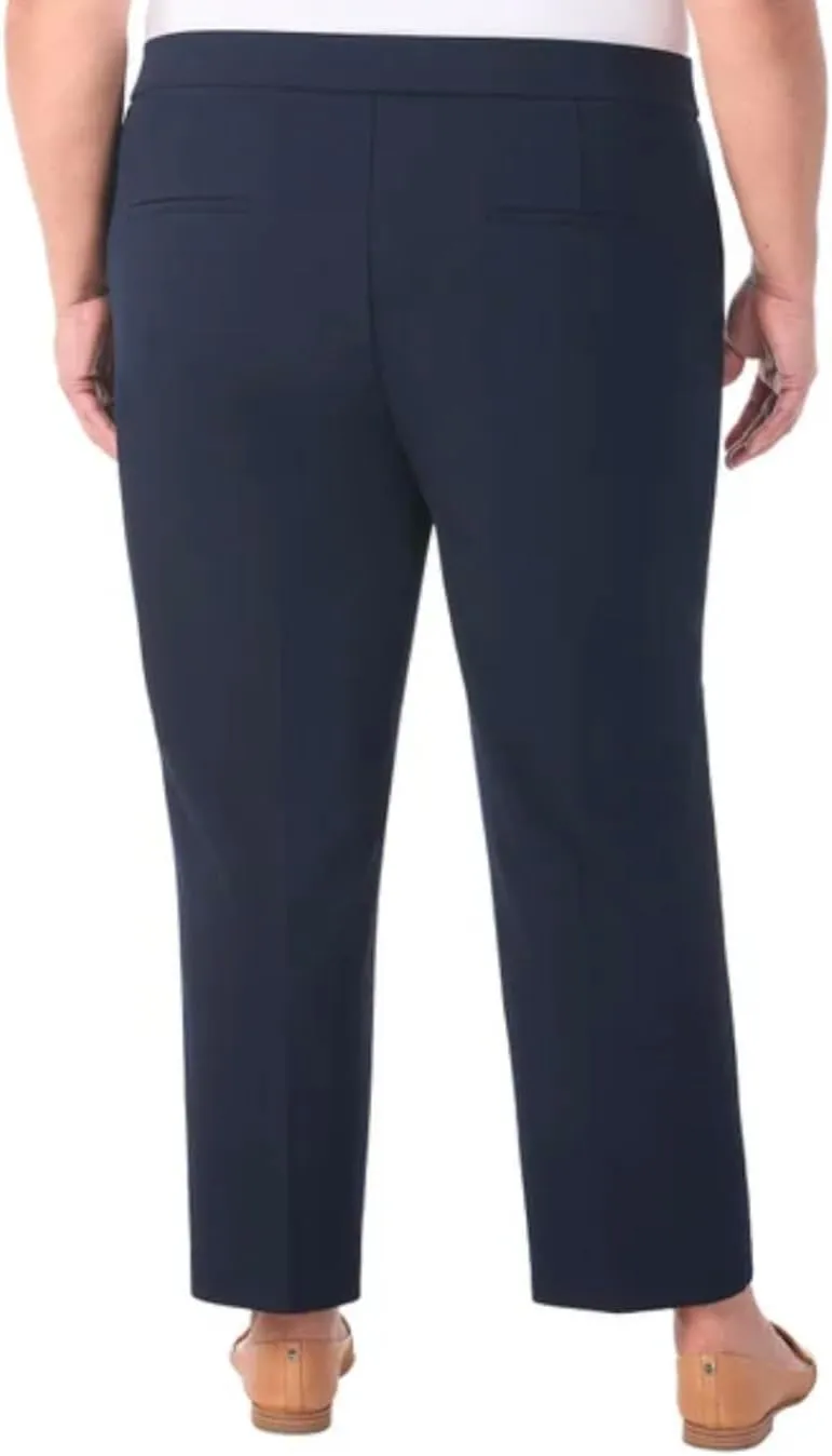 Hilary Radley Women's Crepe Pull-On Pant
