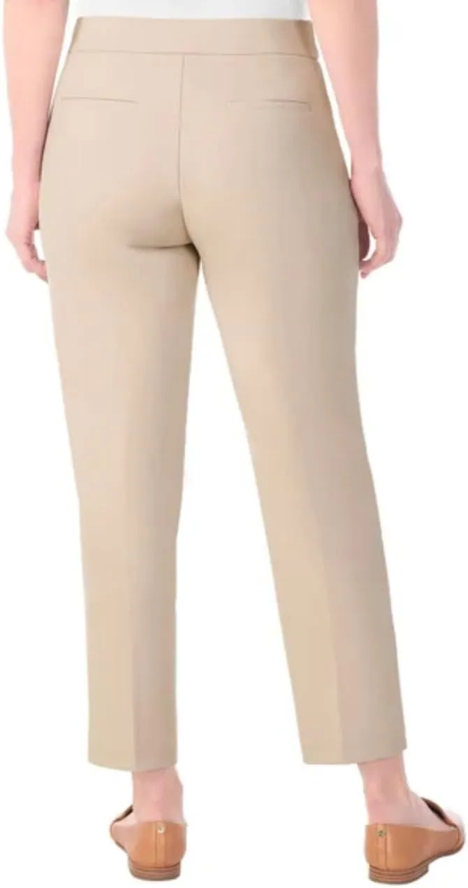 Hilary Radley Women's Crepe Pull-On Pant