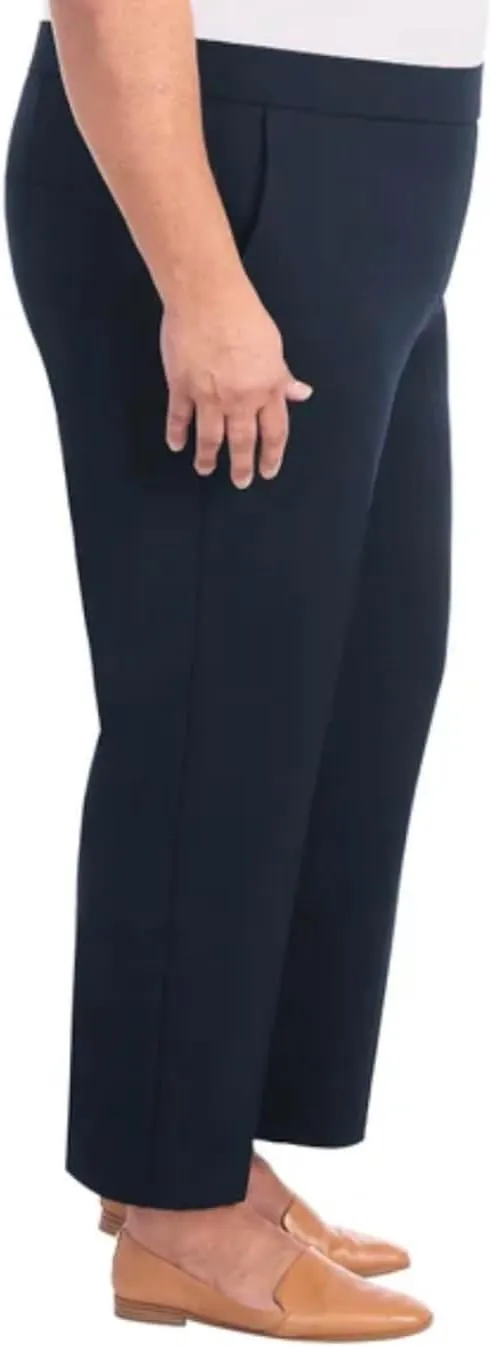 Hilary Radley Women's Crepe Pull-On Pant