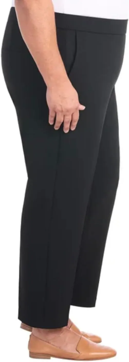 Hilary Radley Women's Crepe Pull-On Pant