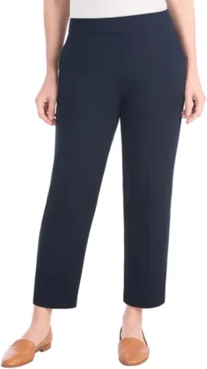 Hilary Radley Women's Crepe Pull-On Pant