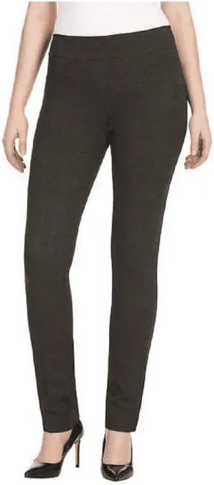 Hilary Radley Women's Narrow Leg Stretch Pull-on Slim Fit Ponte Pant