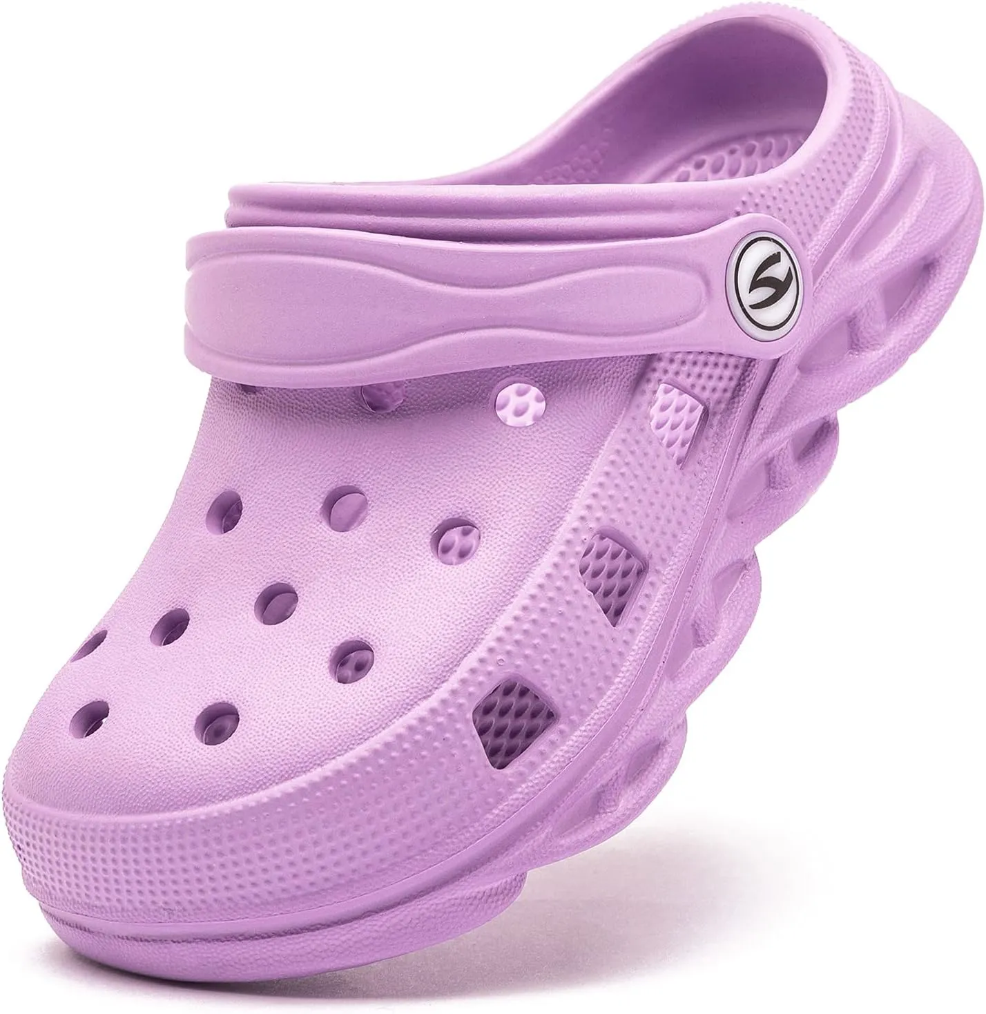 HOBIBEAR Boys and Girls Classic Graphic Garden Clogs Slip on Water Shoes(Toddler/Little Kids/Big Kids)