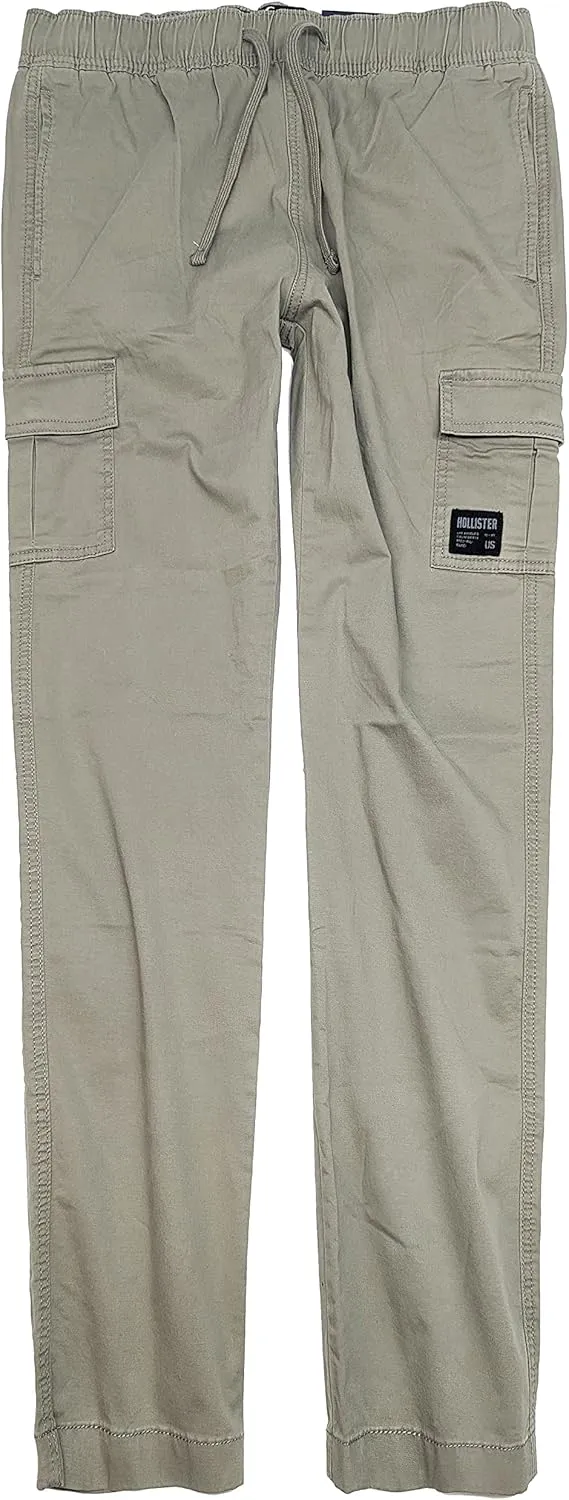 Hollister California Men's Epic Flex Slim Pull-On Twill Pants HOM-51