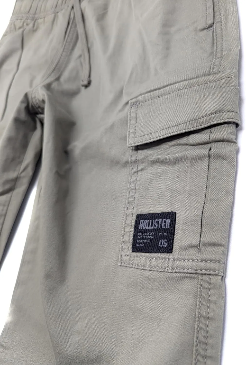 Hollister California Men's Epic Flex Slim Pull-On Twill Pants HOM-51