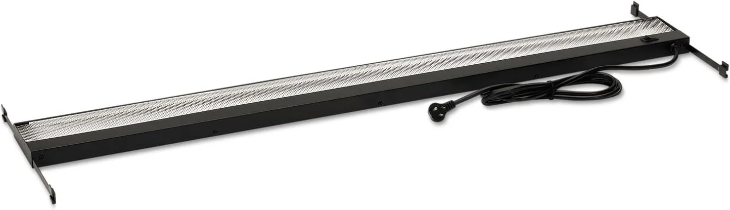 HON H870960 Task Light for Stack-On Storage Unit, 46 1/2w x 3 11/16d x 1 1/8h, Black