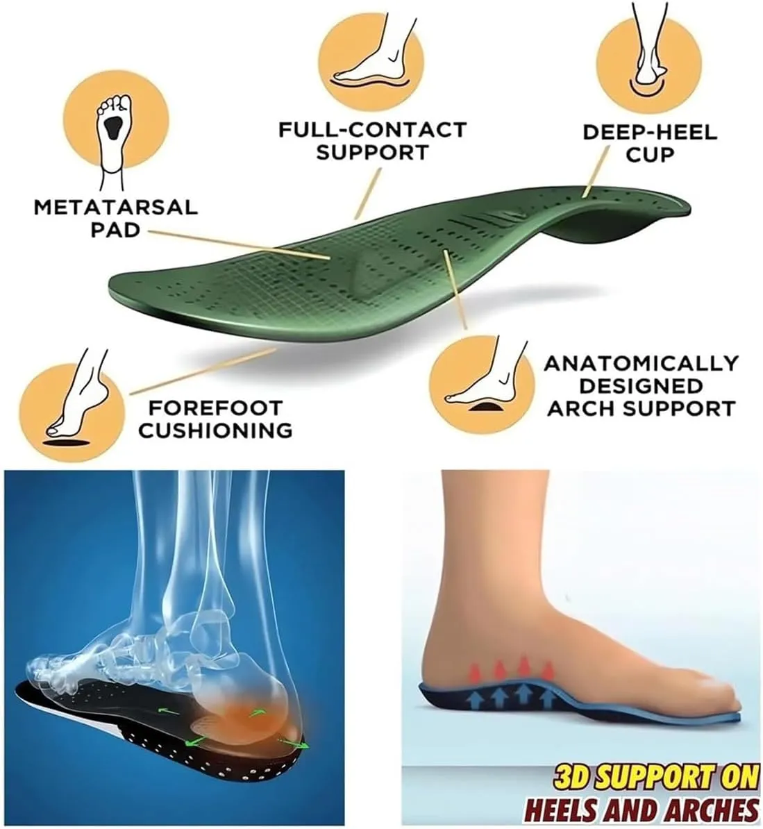 HUIQINGLI Women's Winter Plush Lined Flat Shoes, Comfy Orthopedic Arch Support Shoes, Embroidered Patchwork Slip-On Warm Snow Booties
