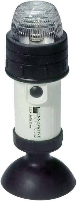 Innovative Lighting LED White Case Stern Light with Suction Cup