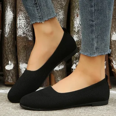 Jessica Woven Flat Shoes
