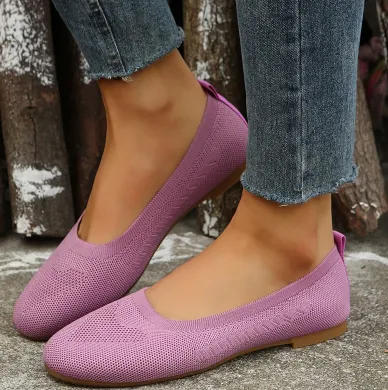 Jessica Woven Flat Shoes