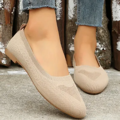 Jessica Woven Flat Shoes