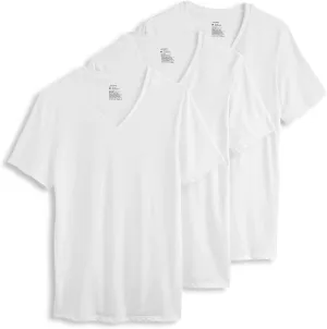 Jockey Men's Undershirt Cotton Stretch V-Neck Undershirt - 3 Pack
