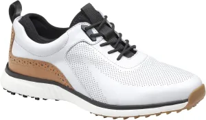 Johnston & Murphy Men's XC4 H1-Luxe Hybrid White Waterproof Full Grain 8.5 M US