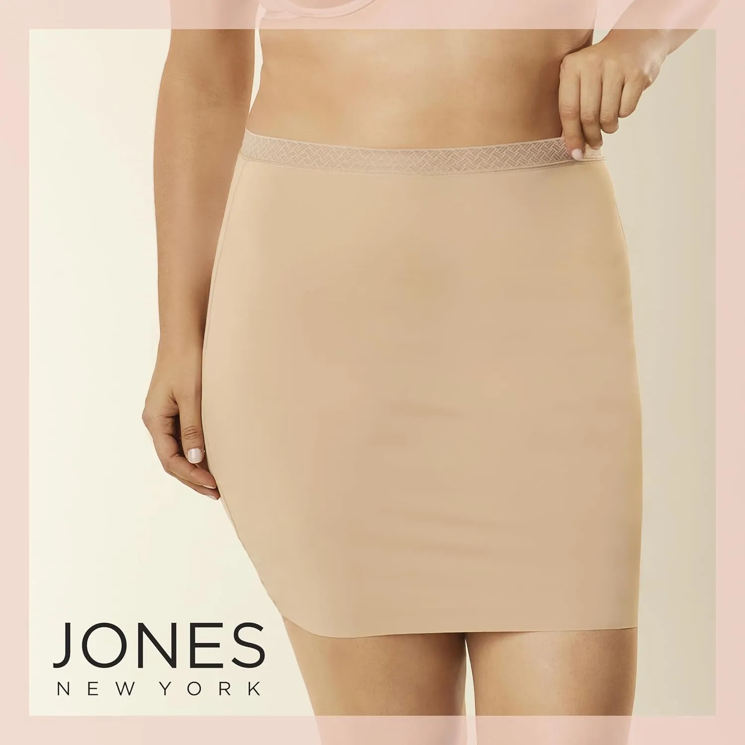 Jones NY Women's Silky 18 Above Knee Smoothing Half Slip