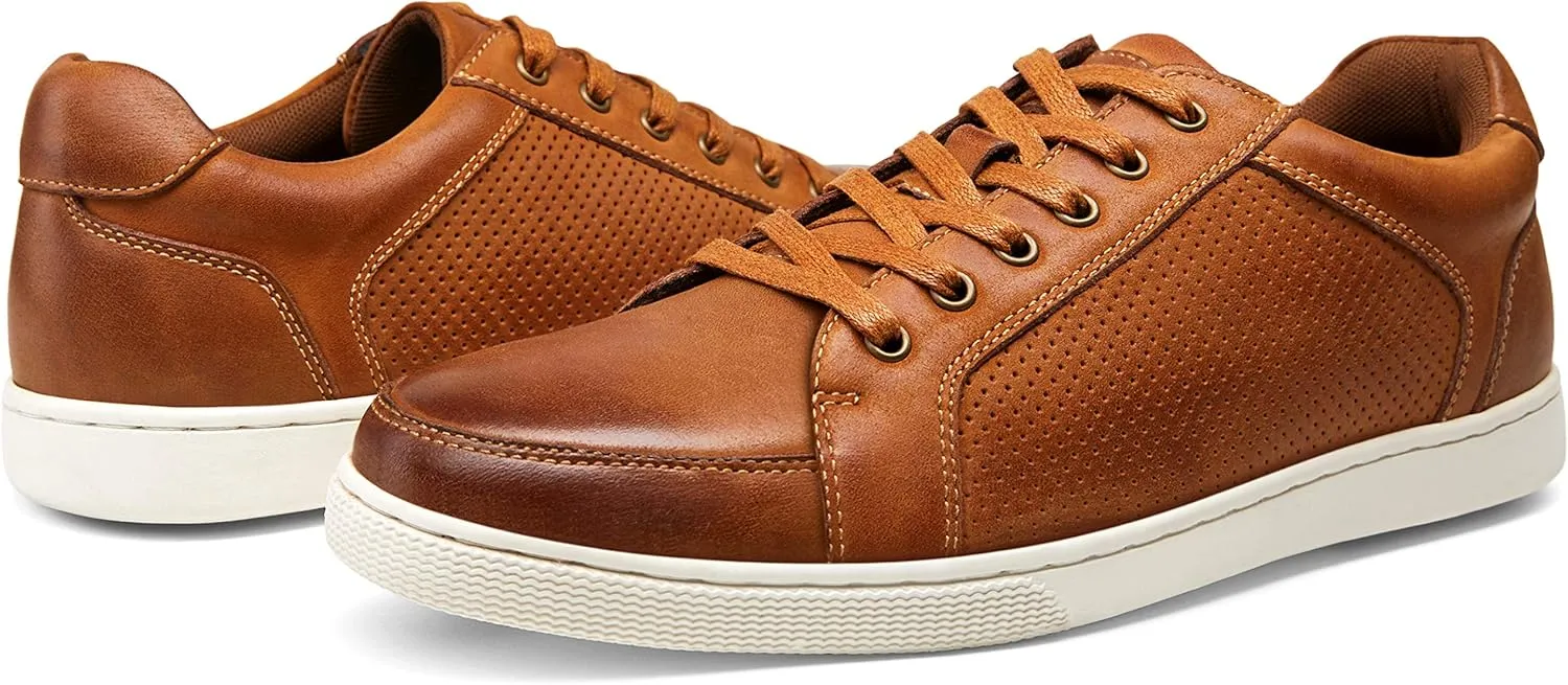 Jousen Men's Fashion Sneakers Classic Retro Casual Shoes for Men Breathable Business Dress Sneaker