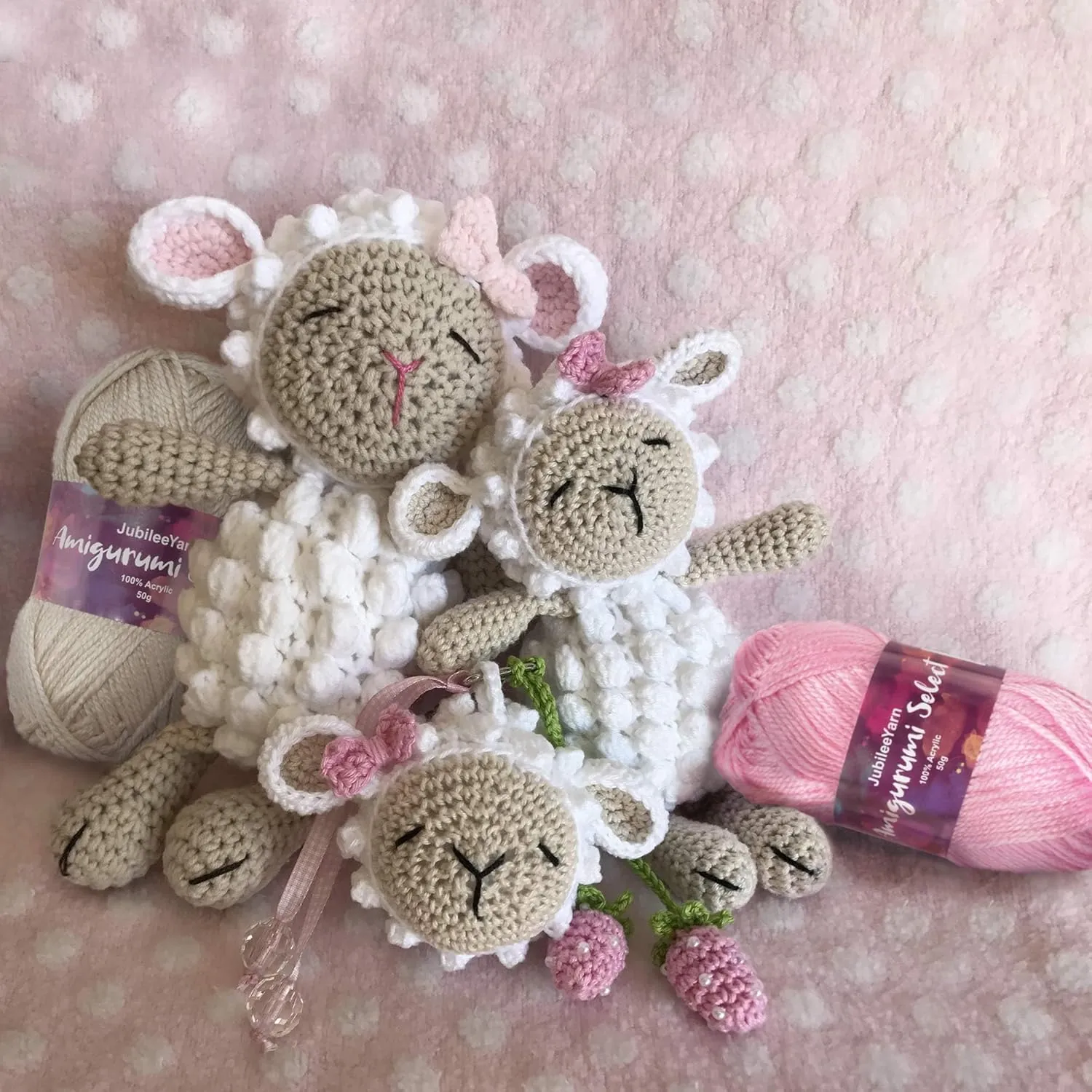 JubileeYarn Amigurumi Select Yarn - Baby Acrylic - Every Color - 40 Skeins