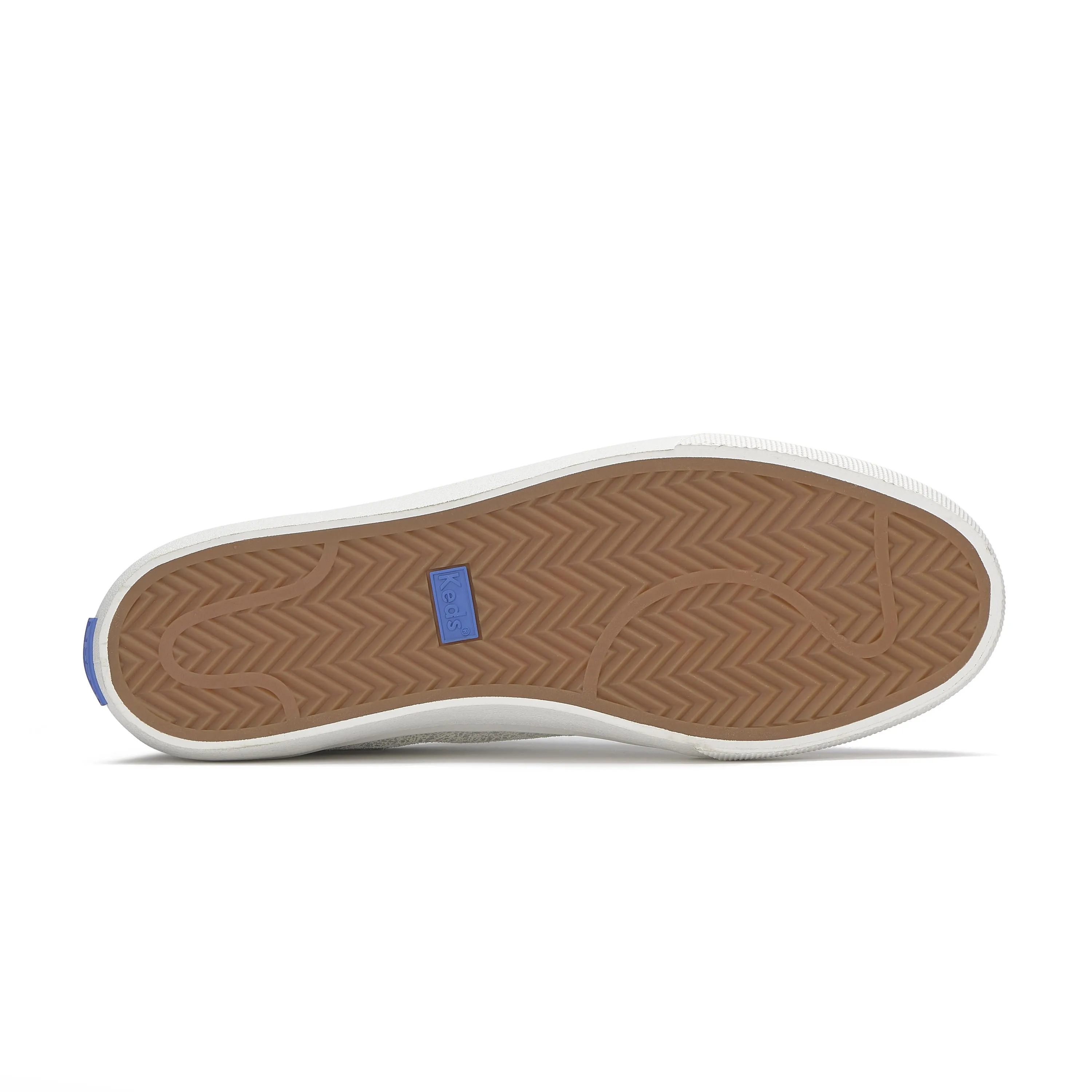 Jump Kick T-Toe Distressed Metallic Silver
