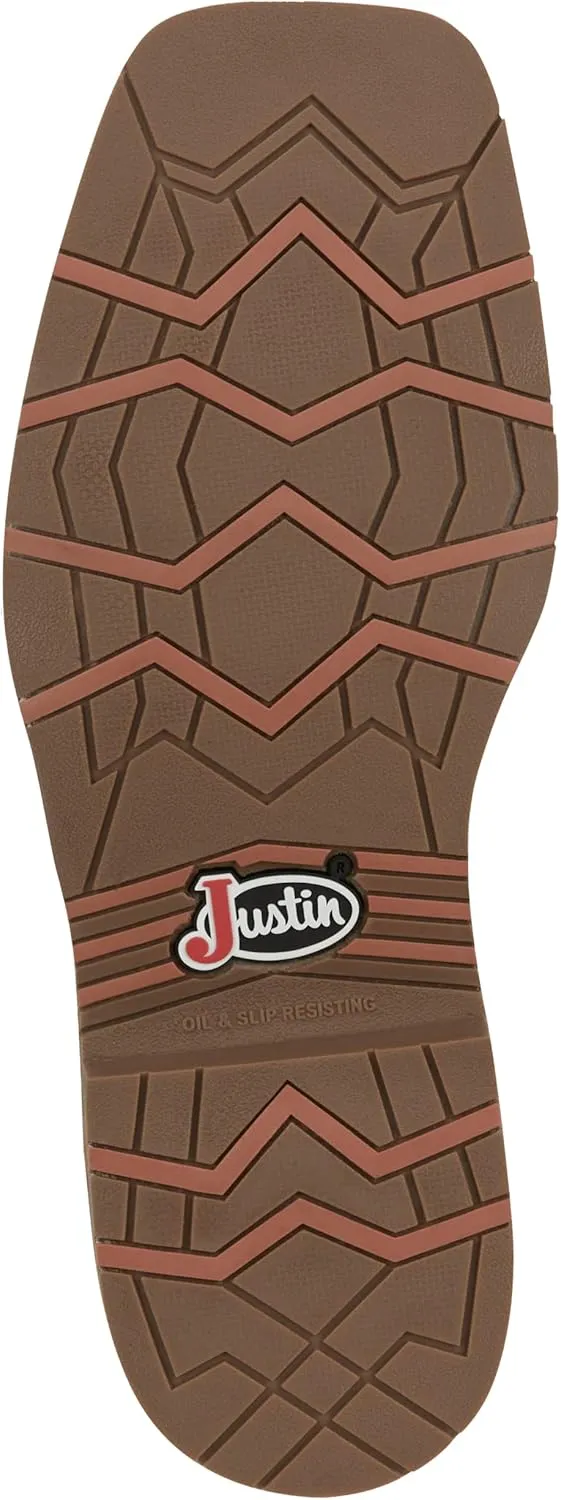 Justin Men's Bolt 11" Stampede Soft Toe Work Boot