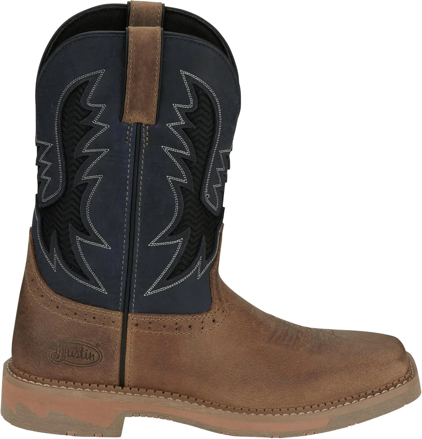 Justin Men's Bolt 11" Stampede Soft Toe Work Boot