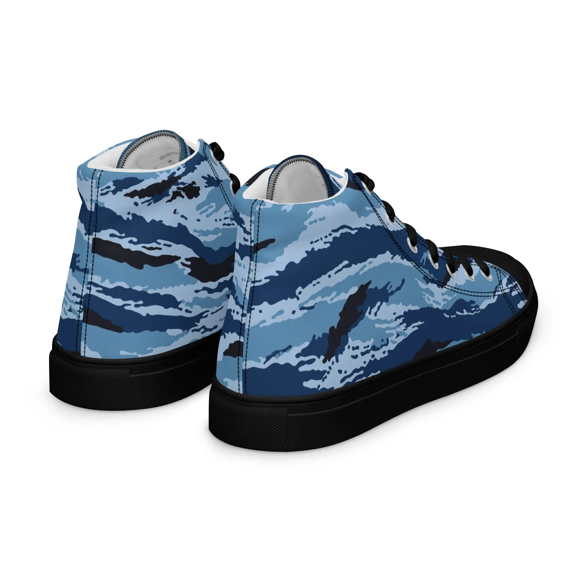 Kamysh Blue Camo Women’s Sneaker Hi