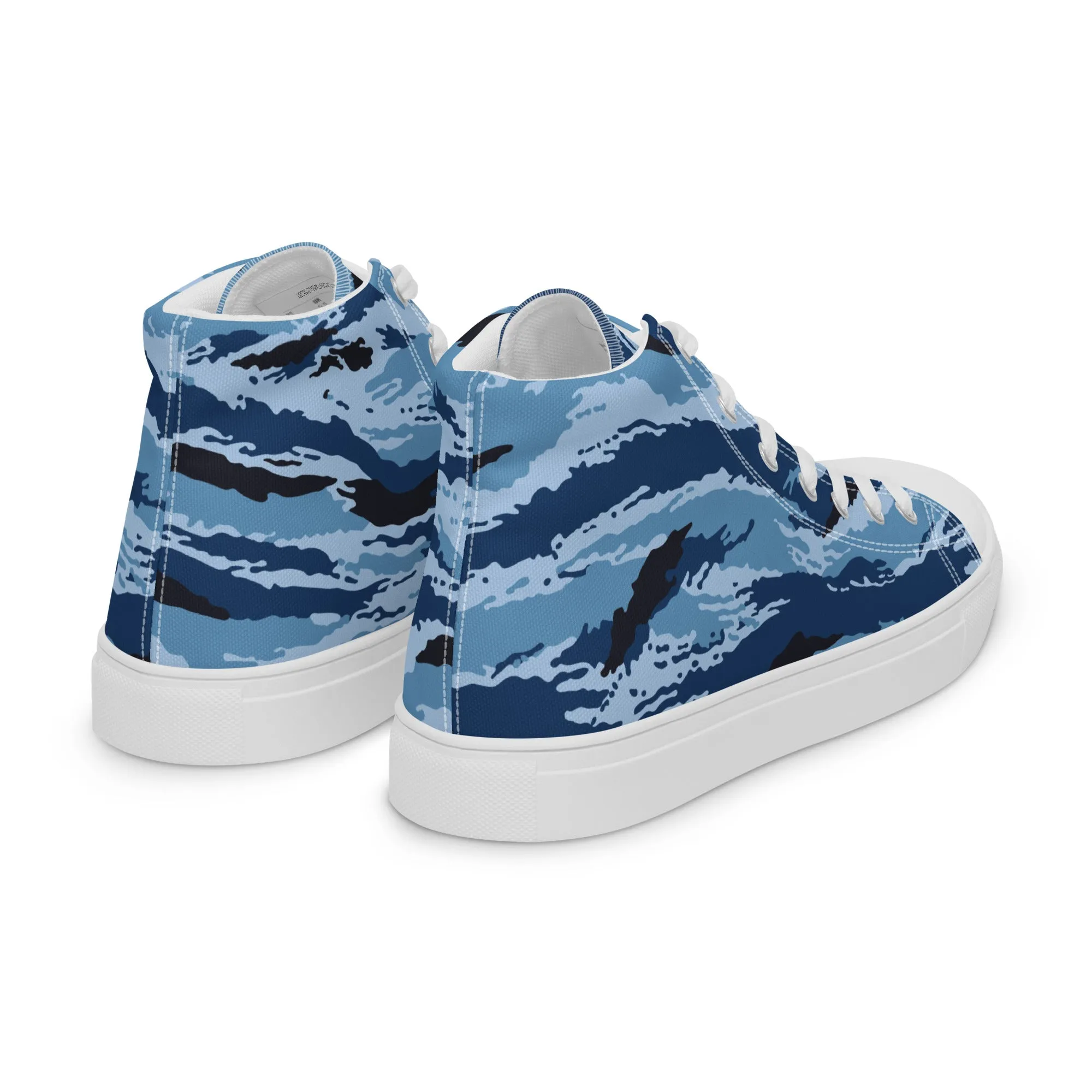 Kamysh Blue Camo Women’s Sneaker Hi