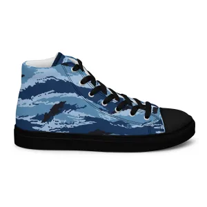 Kamysh Blue Camo Women’s Sneaker Hi