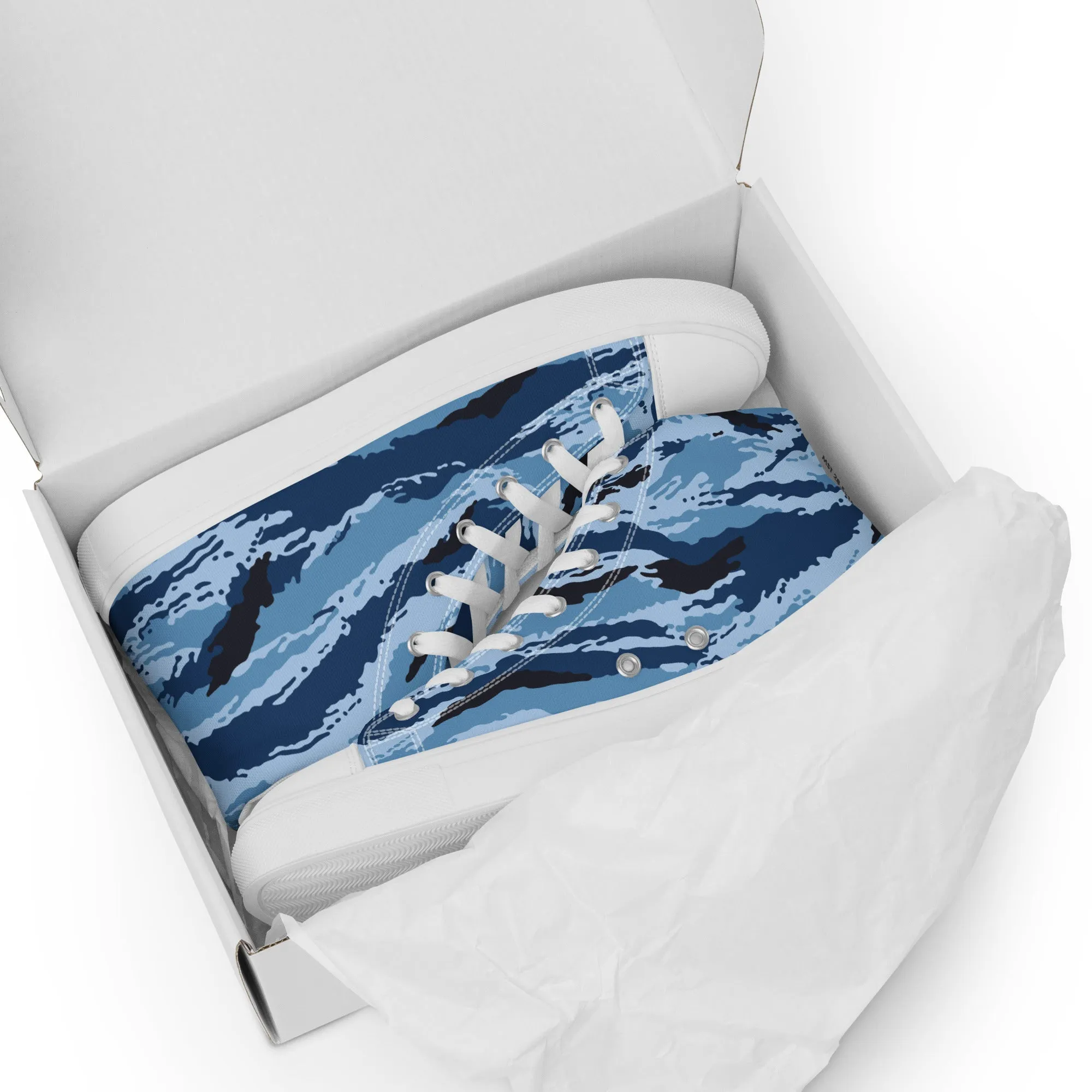 Kamysh Blue Camo Women’s Sneaker Hi
