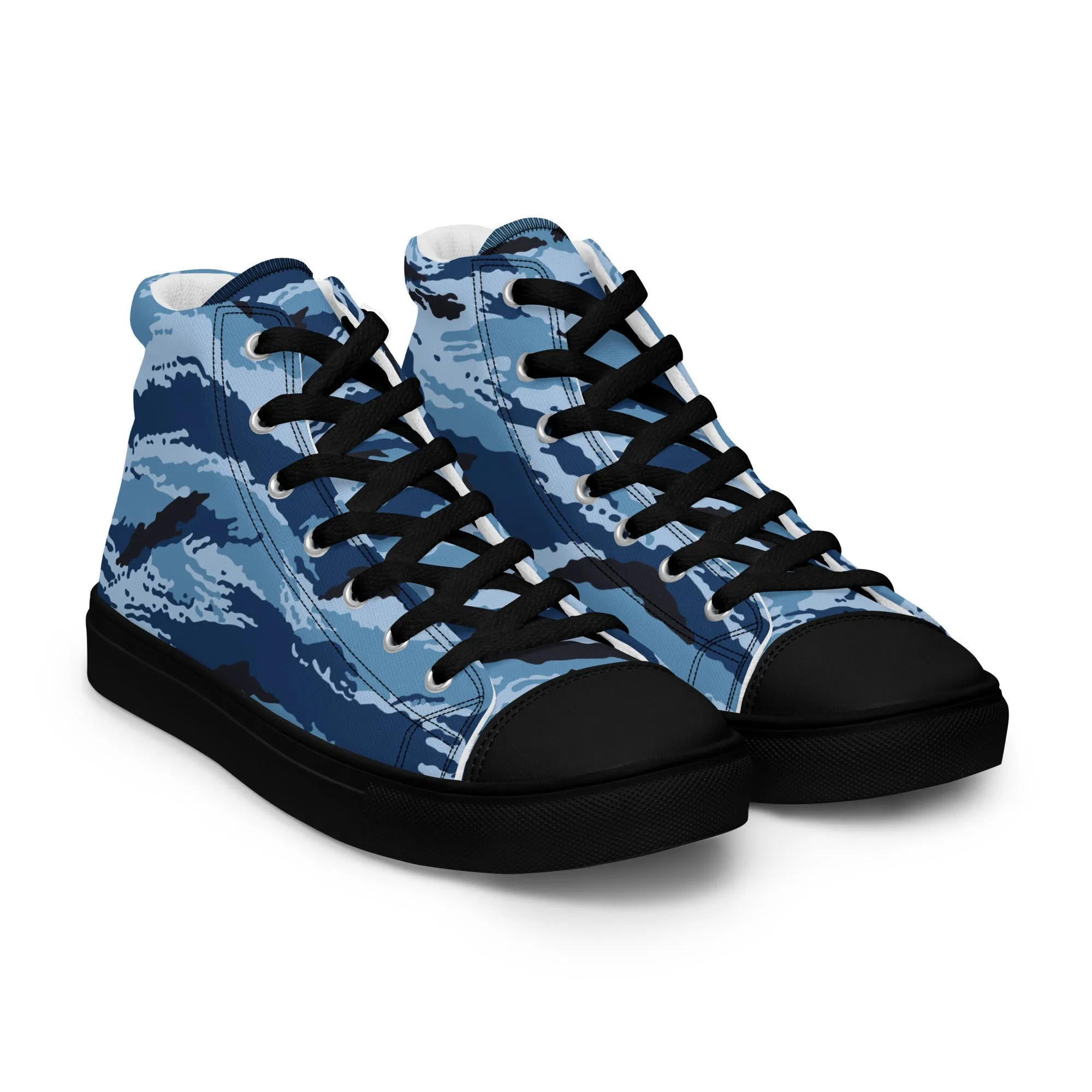 Kamysh Blue Camo Women’s Sneaker Hi