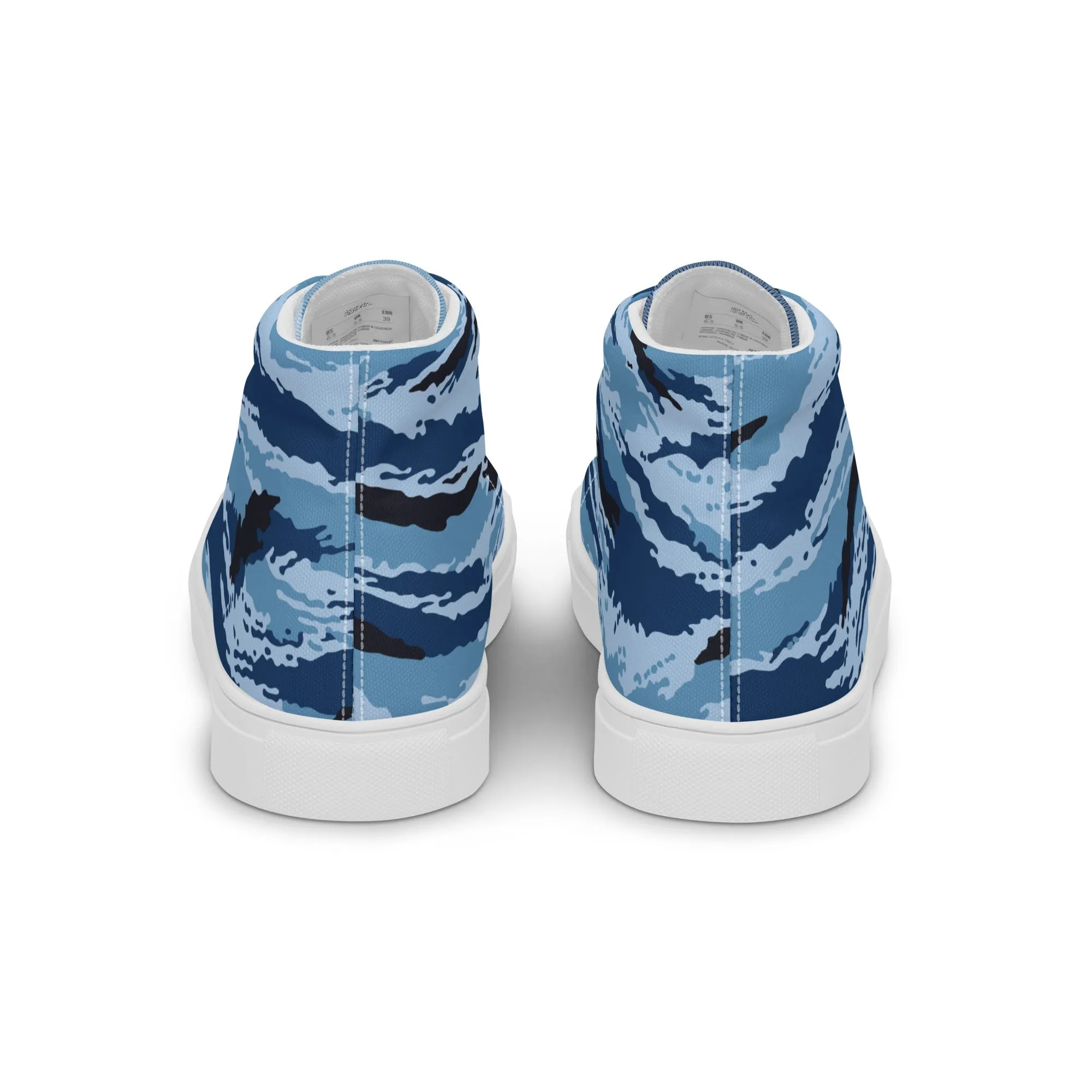Kamysh Blue Camo Women’s Sneaker Hi