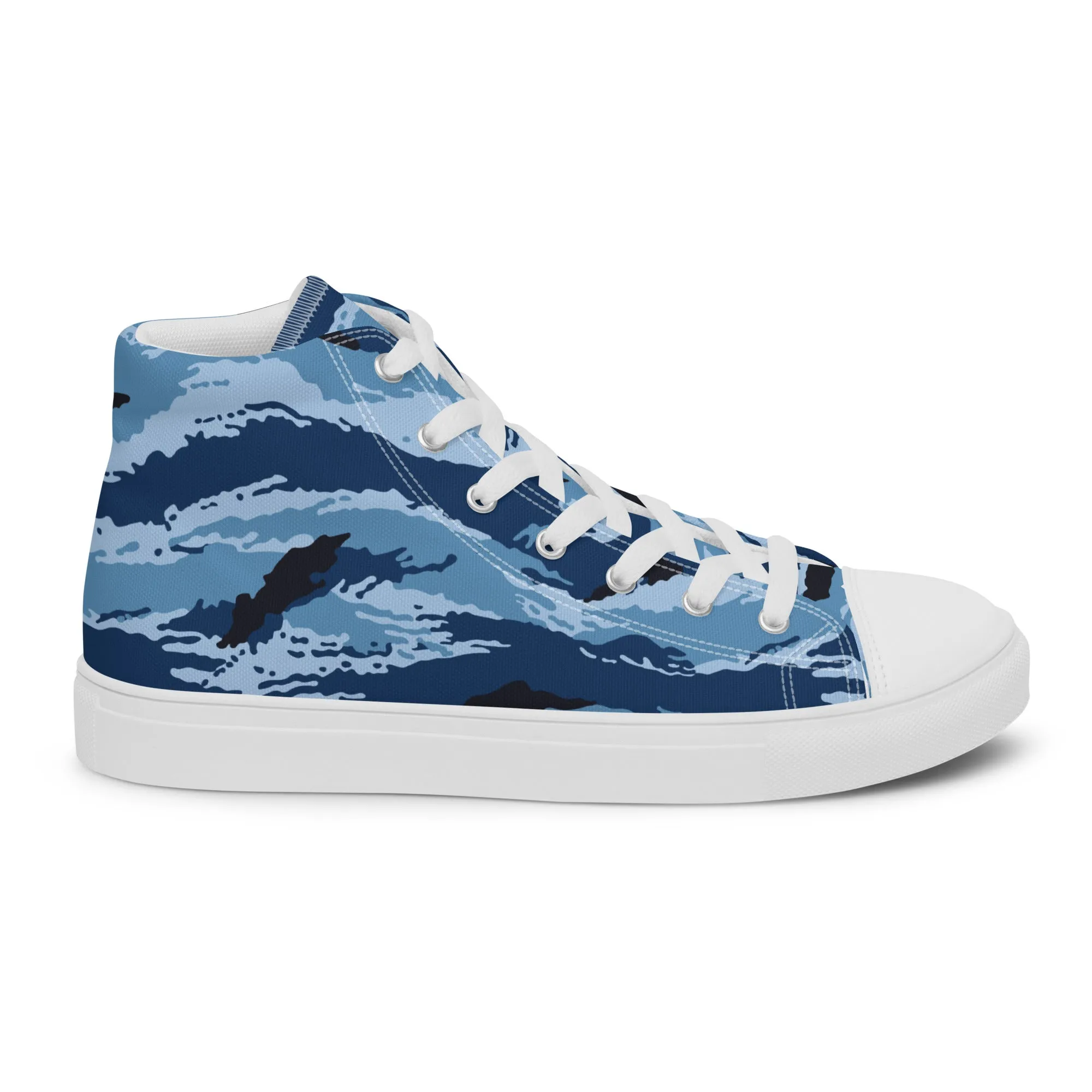 Kamysh Blue Camo Women’s Sneaker Hi