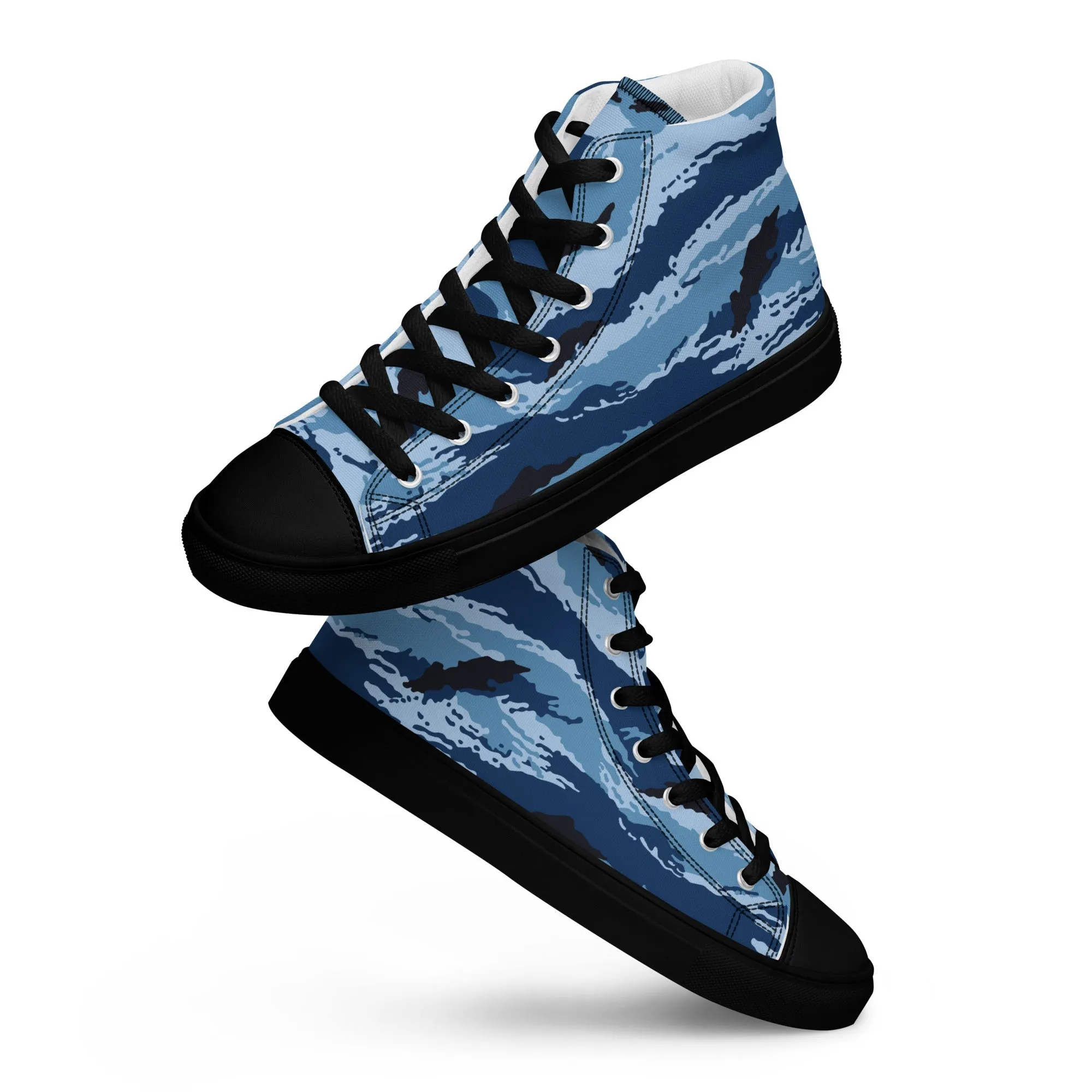 Kamysh Blue Camo Women’s Sneaker Hi
