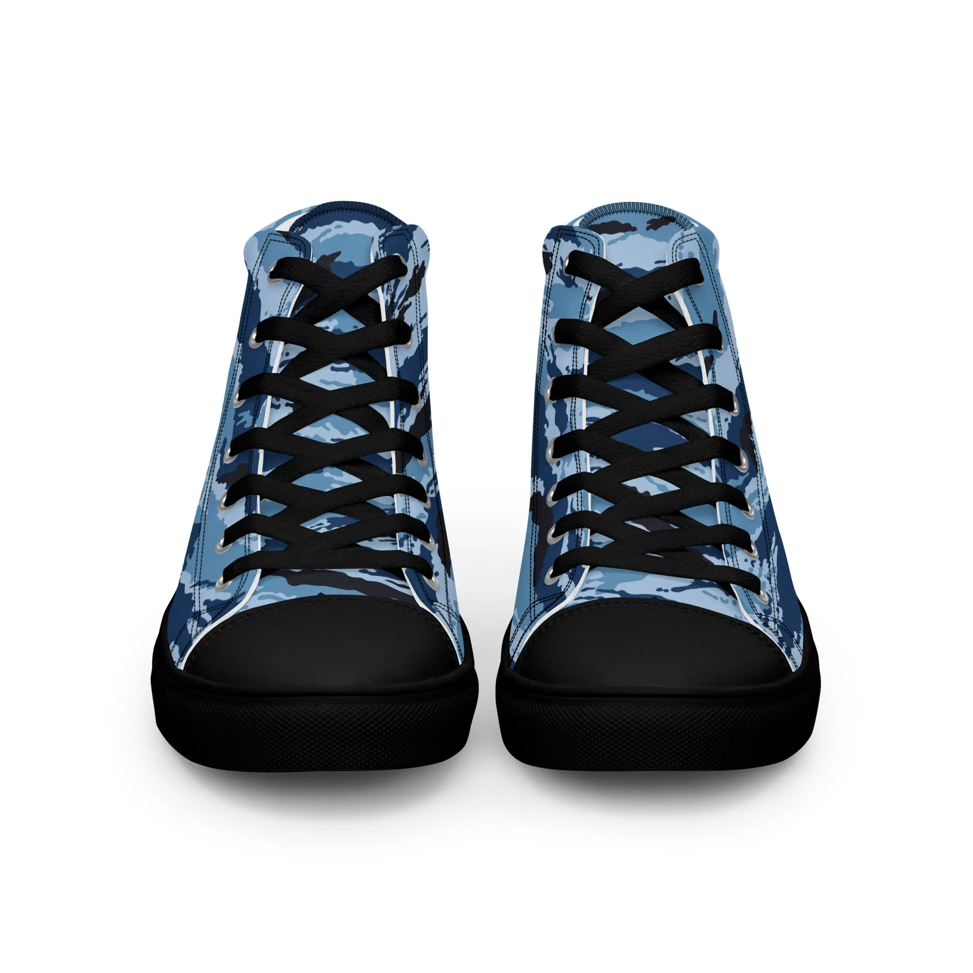 Kamysh Blue Camo Women’s Sneaker Hi