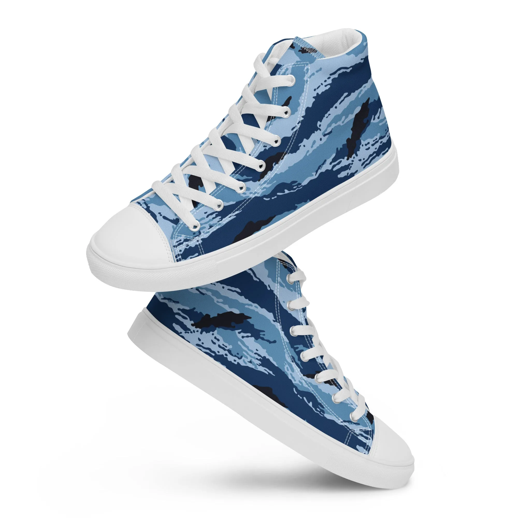 Kamysh Blue Camo Women’s Sneaker Hi
