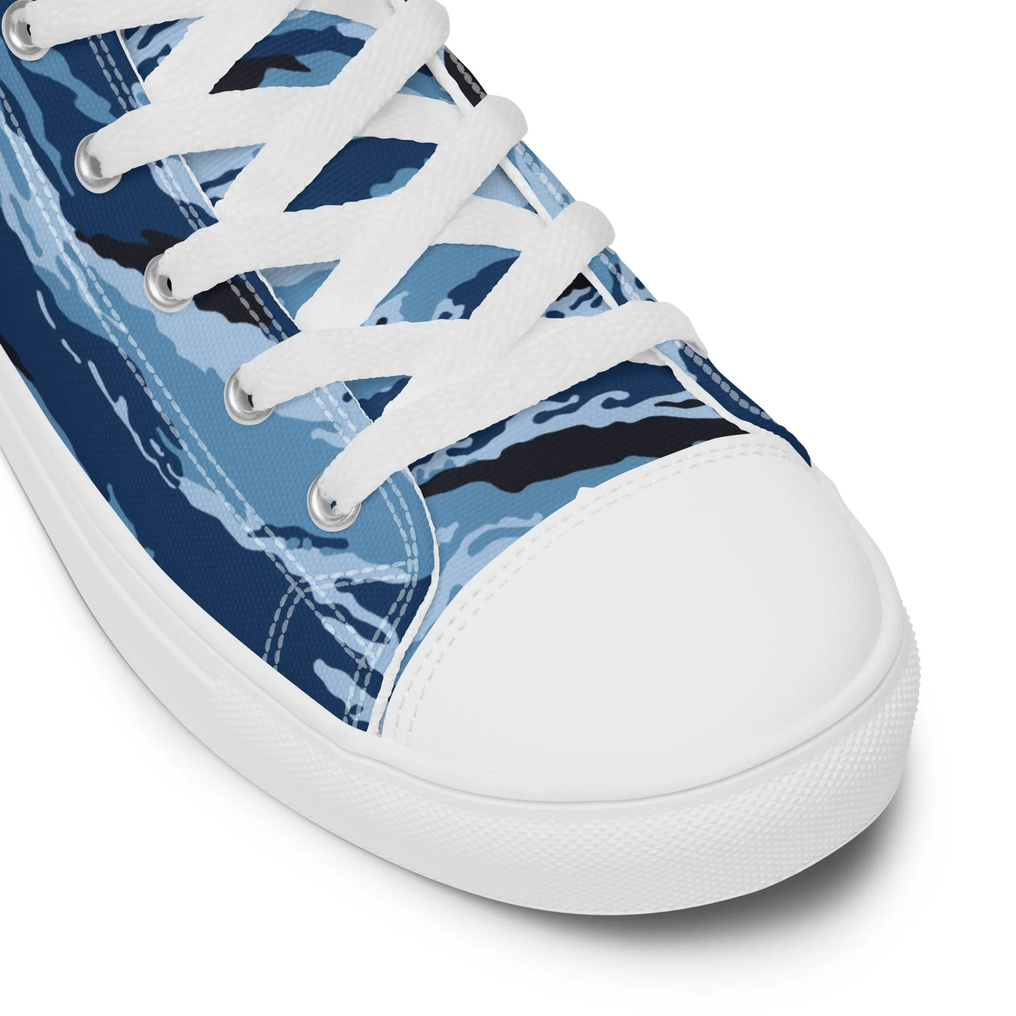 Kamysh Blue Camo Women’s Sneaker Hi