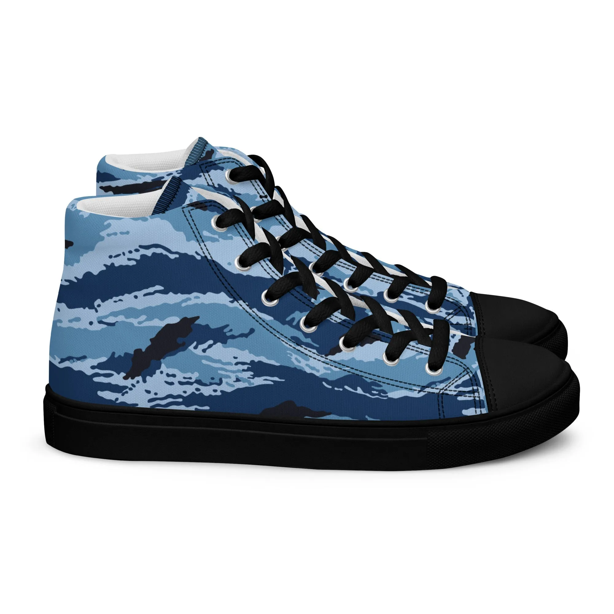 Kamysh Blue Camo Women’s Sneaker Hi