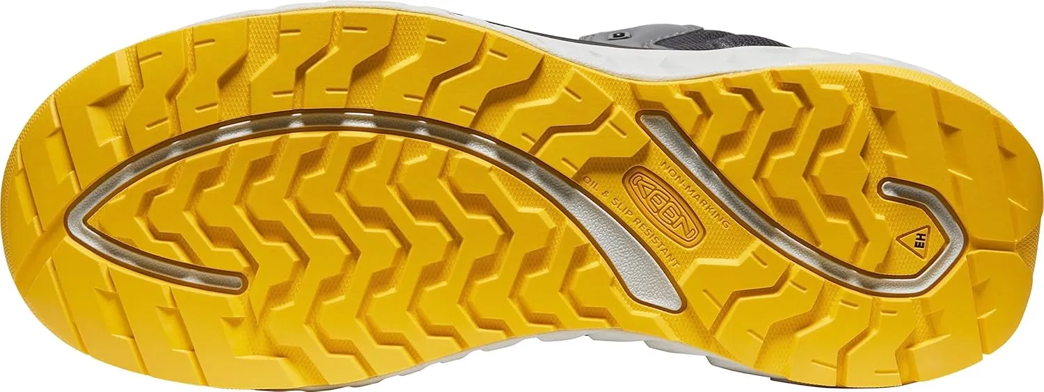 KEEN Utility Men's Arvada Mid Height Composite Toe Breathable Industrial Work Sneakers