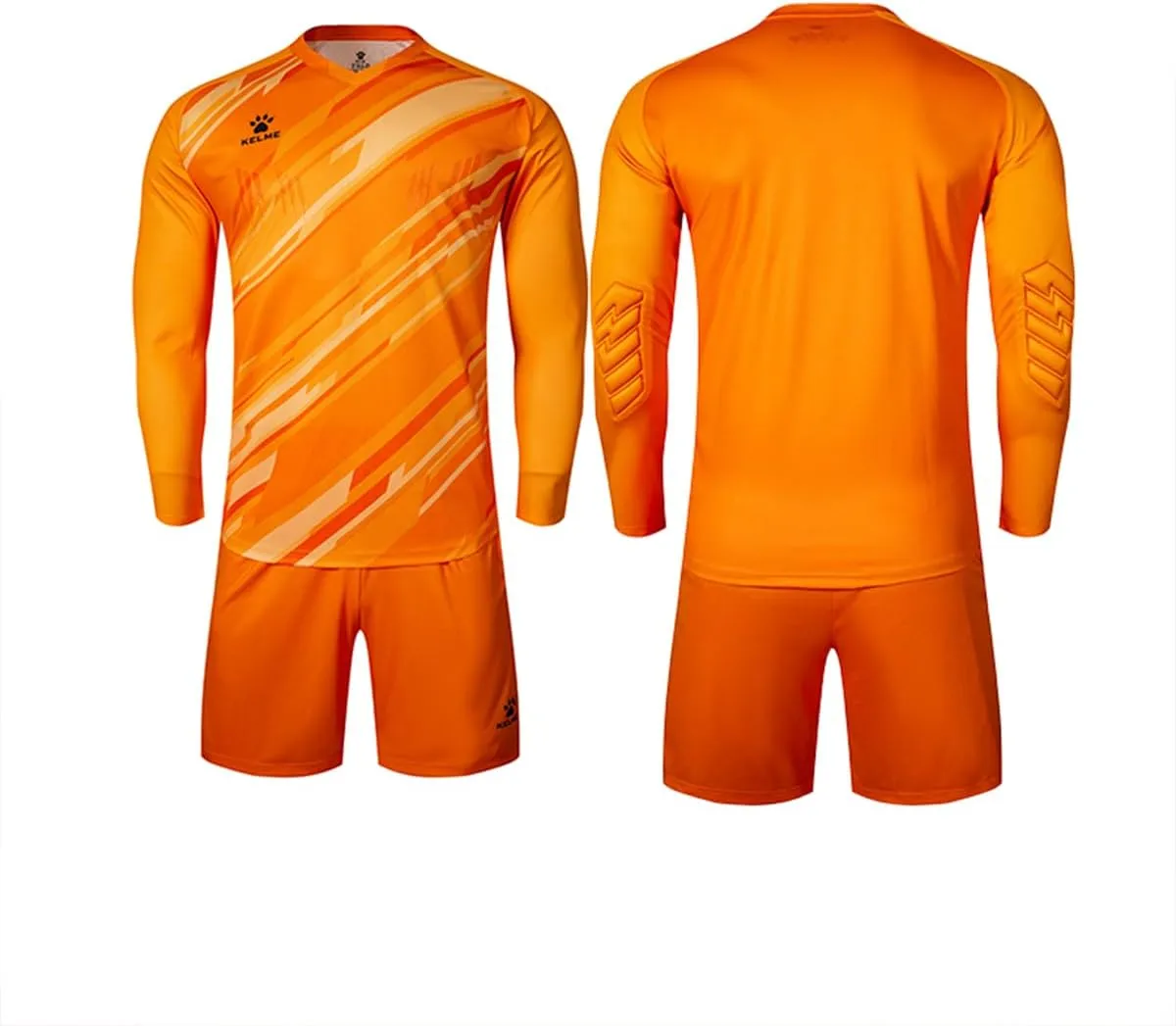 KELME Kids Goalie Shirt,Goalkeeper Jersey Padded Long Sleeve Soccer Football Training Uniform for Boys Girls