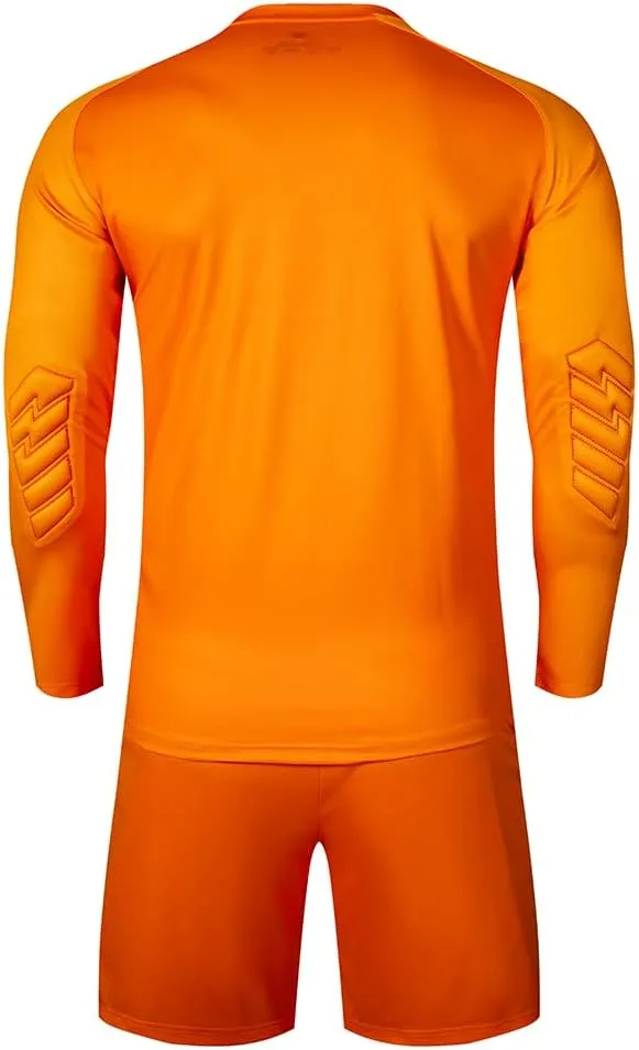 KELME Kids Goalie Shirt,Goalkeeper Jersey Padded Long Sleeve Soccer Football Training Uniform for Boys Girls