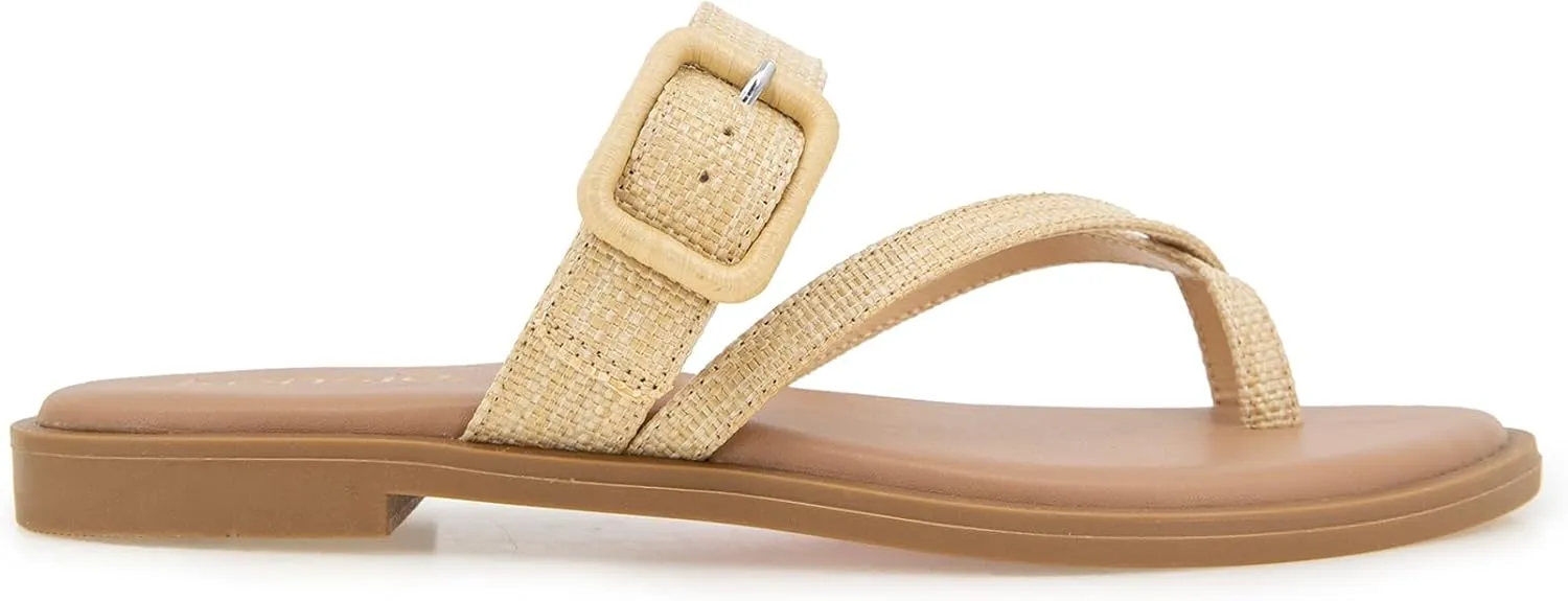 kensie Women's Mandi Flat Sandal
