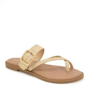 kensie Women's Mandi Flat Sandal