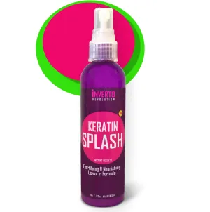 Keratin Splash 4oz Leave-In Formula is a Miracle Serum Fast, Simple, and ideal Solution for Protecting & Softening, Eliminating Frizz.