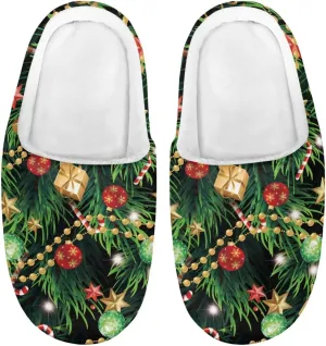Kids Slippers Boys Girls House Slippers Warm Soft Plush Non-Slip Indoor Outdoor Slip-on Shoes