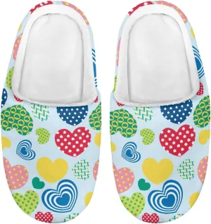 Kids Slippers Boys Girls House Slippers Warm Soft Plush Non-Slip Indoor Outdoor Slip-on Shoes