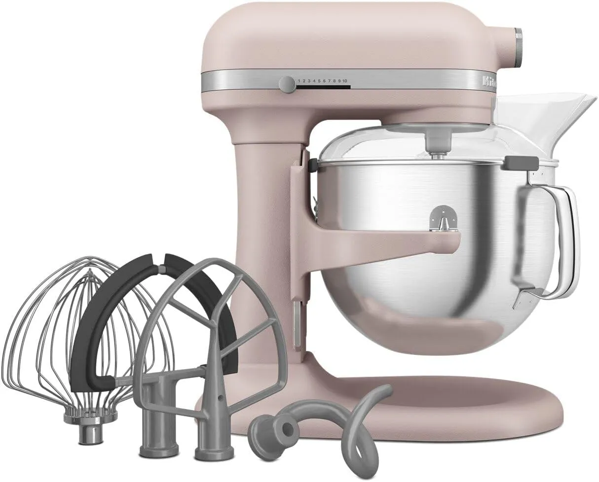 KitchenAid® 7 Quart Bowl-Lift Stand Mixer, Feather Pink