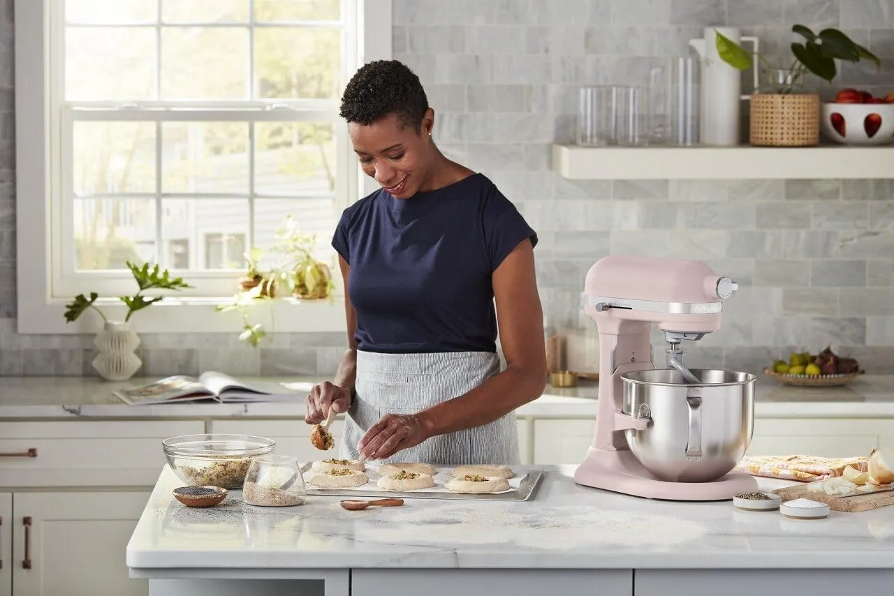 KitchenAid® 7 Quart Bowl-Lift Stand Mixer, Feather Pink