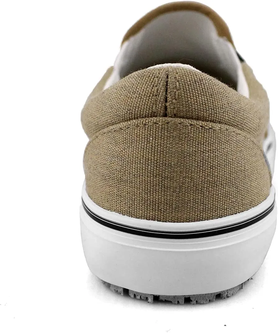 Laforst Mens Sunbrella Cotton Upper Nonslip Slip On Flat Shoes Grey