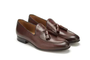 Leather Tassel Loafers