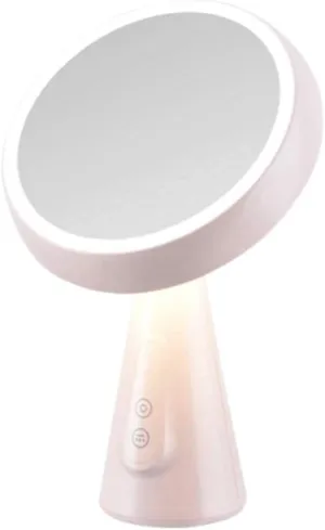 Led Makeup Mirror with Light Vanity Mirror Desktop Fill Mirror Net Red Vibrating Intelligent Desktop 1# 1#