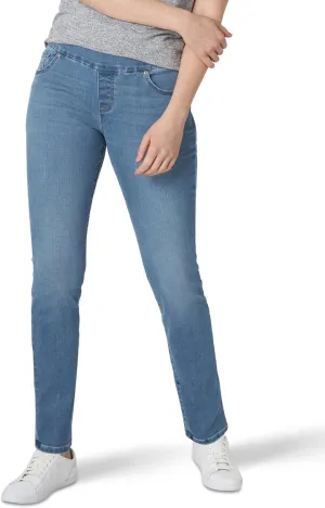 Lee Women's Sculpting Slim Fit Slim Leg Pull On Jean
