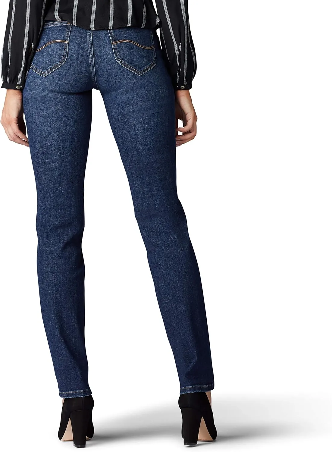 Lee Women's Sculpting Slim Fit Slim Leg Pull On Jean